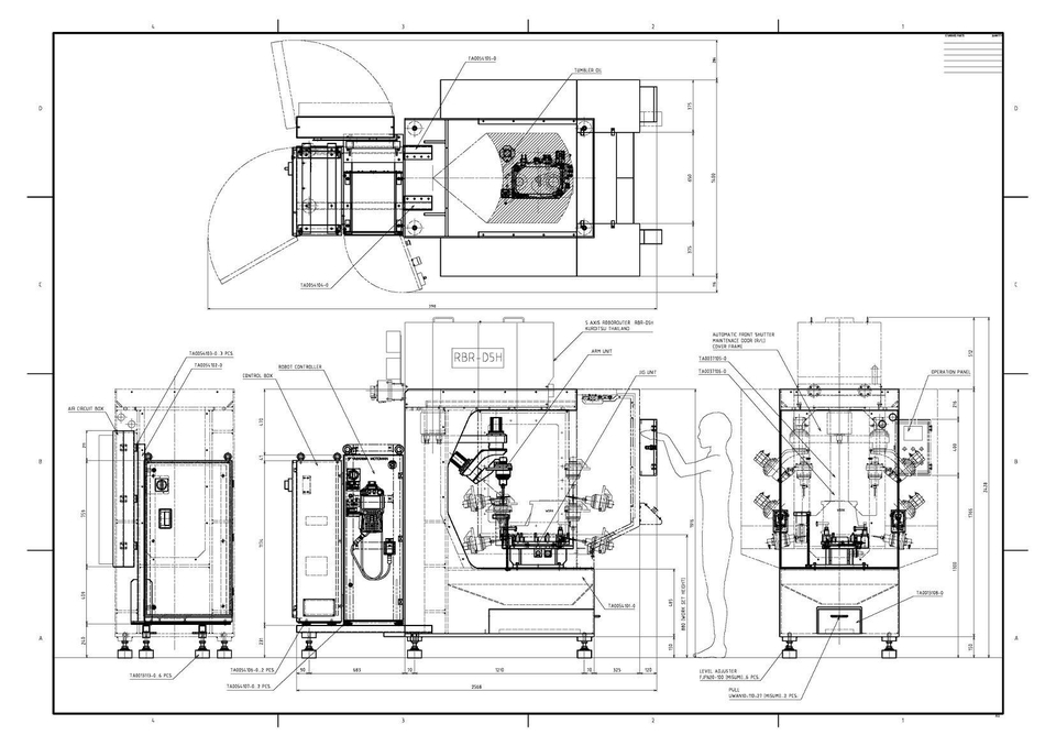 เขียนแบบวิศวกรรมและออกแบบโครงสร้าง - เขียนแบบ ออกแบบ สร้างแปลน งานเครื่องจักรกล Autocad drawing / Solidworks 3 มิติ - 30
