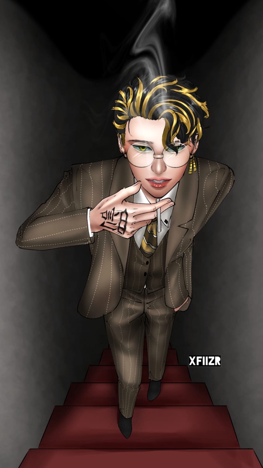 Desain Karakter - Ilustrasi anime, original character, fanart, potrait - 4