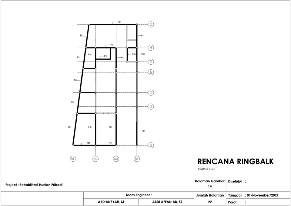 CAD Drawing - Jasa Gambar Autocad 2D & Drafter & IMB/PBG - 17