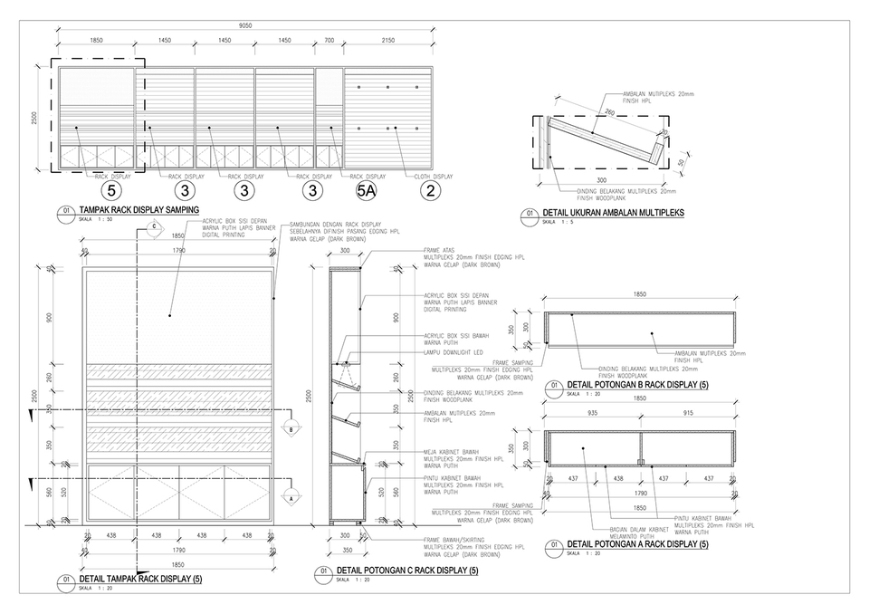 CAD Drawing - Jasa Desain Gambar 2D/3D Rumah Tinggal, Perkantoran, Interior, Eksterior - 7