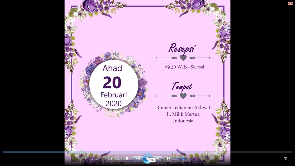 Video Editing - Undangan Digital, Video Produk - 6