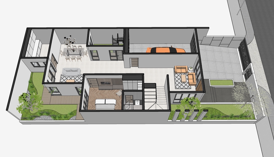3D & Perspektif - Jasa 3D desain, Rumah, Ruko, Interior, Office dll - 3