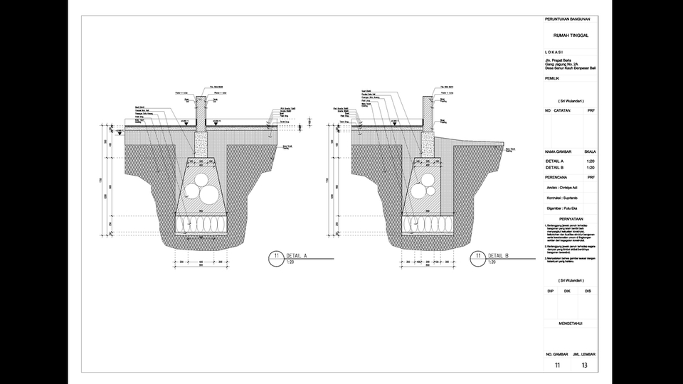 CAD Drawing - Jasa Arsitek Bali - 22