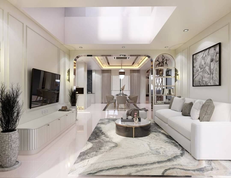 ออกแบบตกแต่งภายในและภายนอก - INTERIOR รับออกแบบตกแต่งภายใน บ้าน คอนโด รีโนเวท 3D Perspective - 6