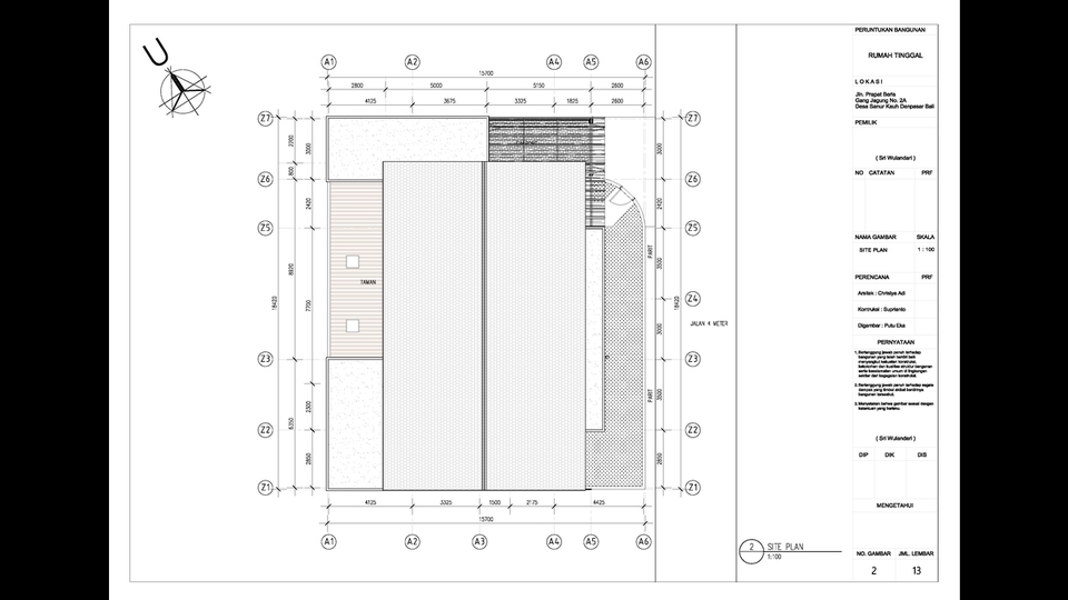 CAD Drawing - Jasa Arsitek Bali - 15