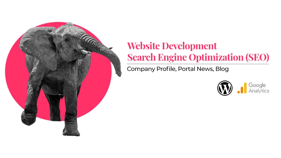 Jasa pembuatan website profesional untuk perusahaan, termasuk company profile, portal berita, dan blog.