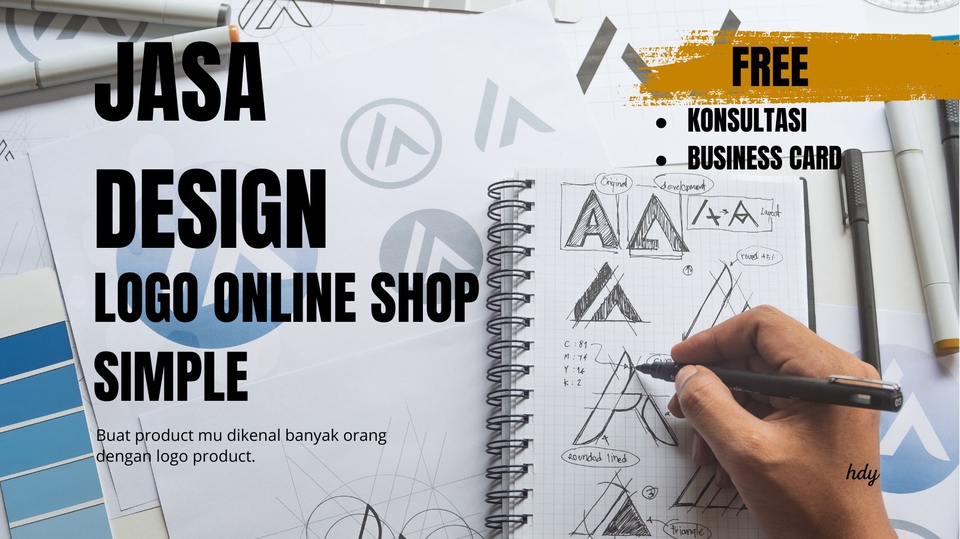 Logo - Design Logo Olshop Simple & Elegant, Jadi 1 Hari - 1