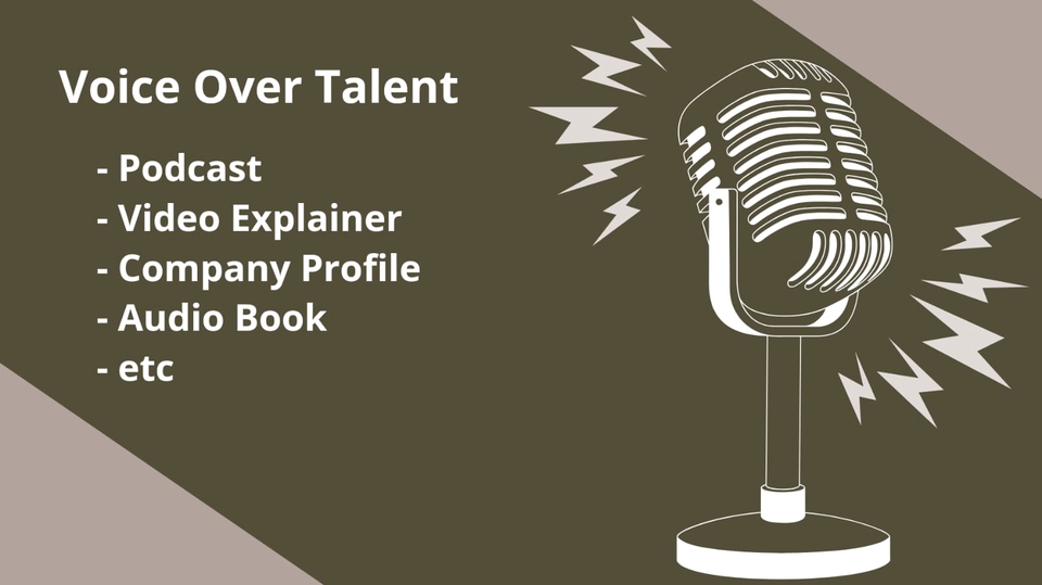 Sulih suara (dubbing, looping) - Voice Over Pria - 3