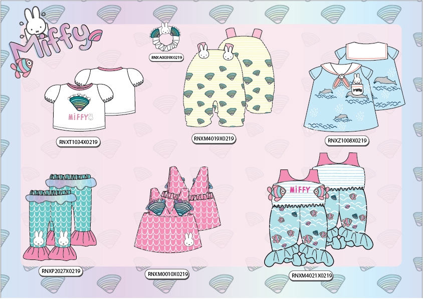 วาด/ออกแบบแพทเทิร์นเสื้อผ้า - ออกแบบเสื้อผ้าเด็กสไตล์เกาหลี - 3