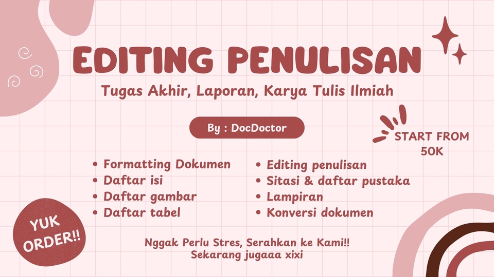 Edit Dokumen - Jasa Editing & Formatting Dokumen Akademik (Skripsi, Tesis, Proposal, Laporan) Rapi & Siap Cetak - 1