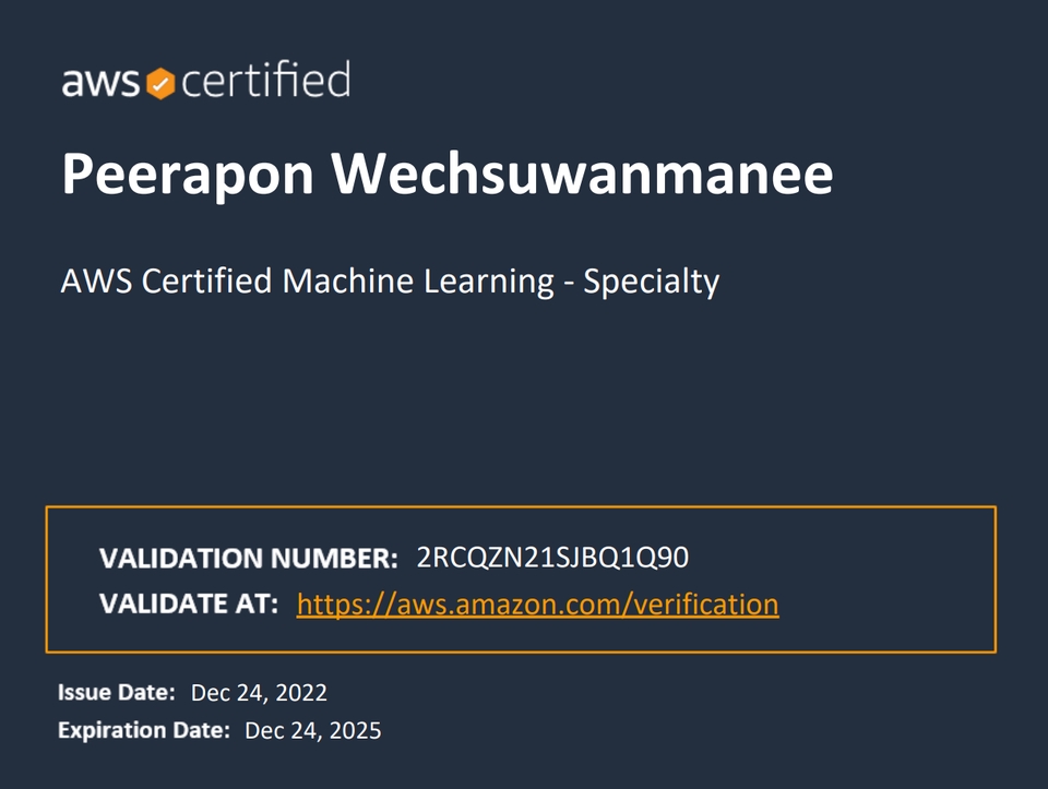 Data Science & AI - รับปรึกษาและวางระบบการนำ Machine Learning Model ไปใช้งานด้วย REST API บน AWS - 2