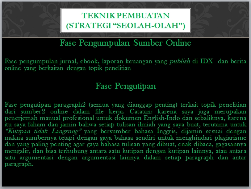 Jasa Lainnya - Konsultasi & Penulisan Skripsi, Tesis & Disertasi Reguler & Internasional - 9