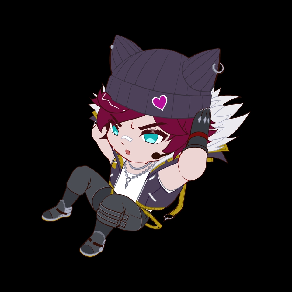 Ilustrasi kartun kucing lucu dengan topi dan kacamata, desain karakter imut untuk keperluan ilustrasi dan desain grafis.