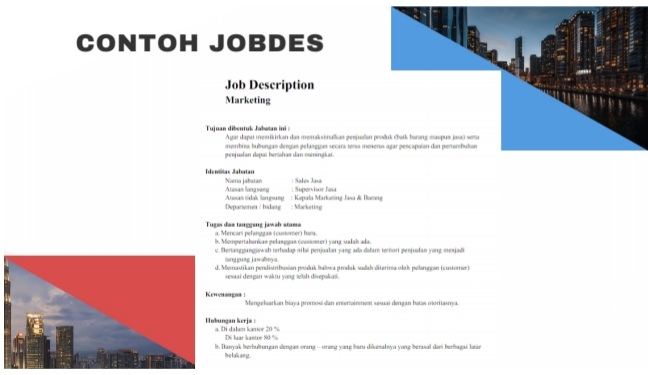 Jasa Lainnya - Pembuatan SOP/ Flow Process & Jobdesc - 5