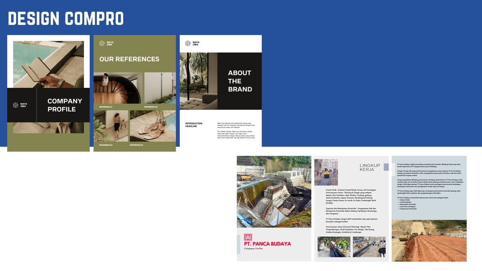 Portfolio & Resume - DESAIN COMPANY PROFILE - 3