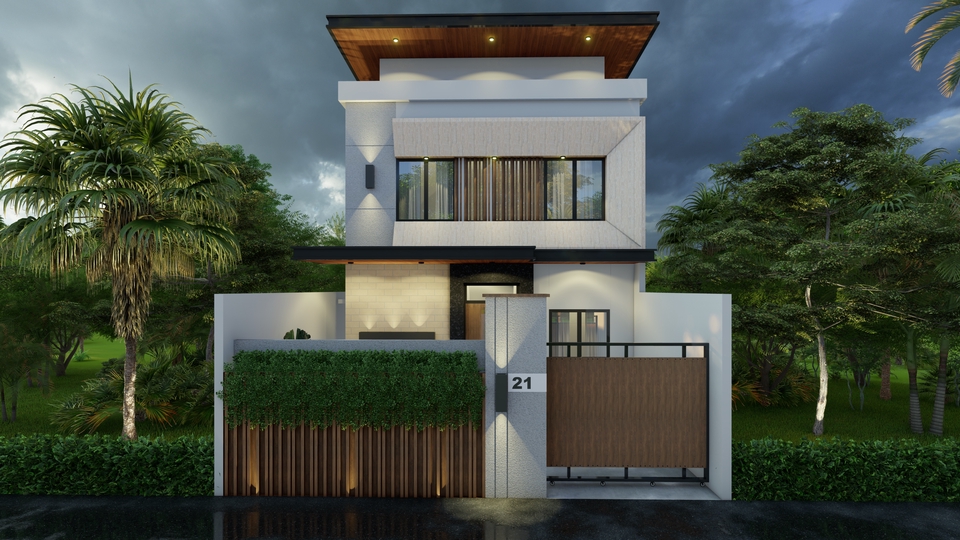 CAD Drawing - Jasa Arsitek, Gambar Kerja, RAB (Desain Rumah, Cafe, Restoran, Toko, dll) - 2