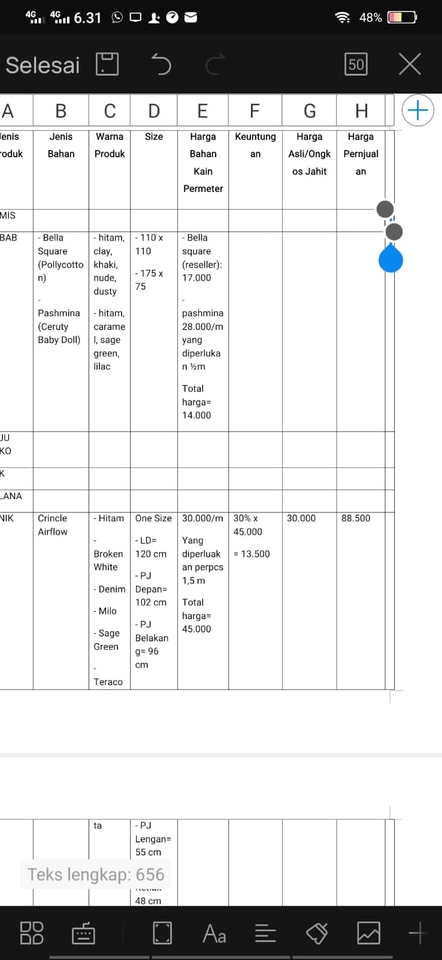 Jasa input data excel untuk entri data online dan jasa merangkum data dengan harga yang kompetitif.