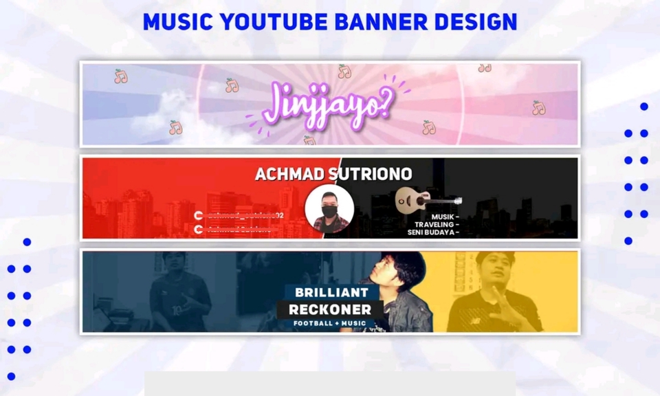 Banner Online - Desain Banner/Header untuk YouTube, Facebook, Twitter, Switch, dll - 2