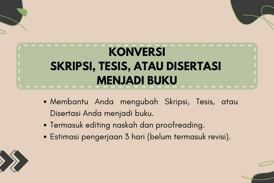 Konversi Skripsi Menjadi Buku Proses Penerbitan