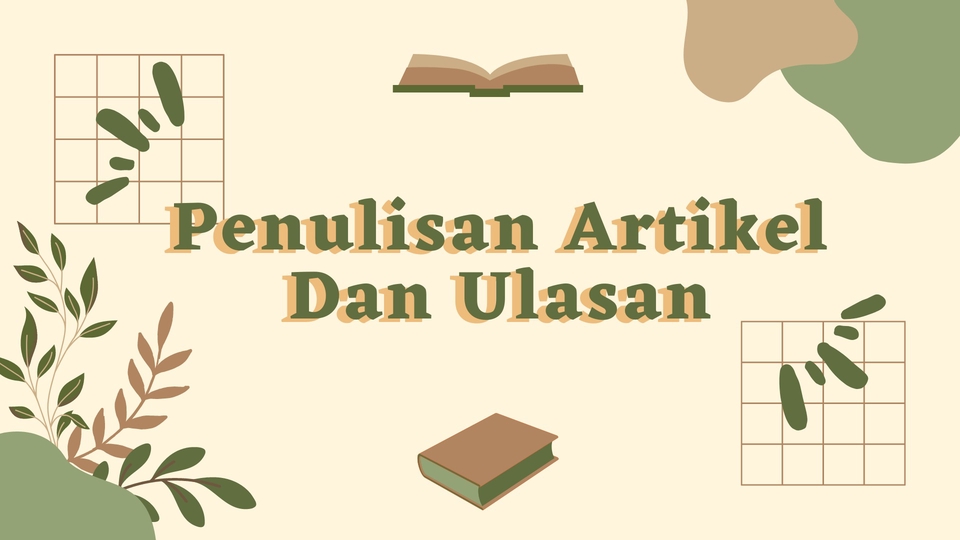 Penulisan Konten - Penulisan Artikel Dan Ulasan Produk - 1