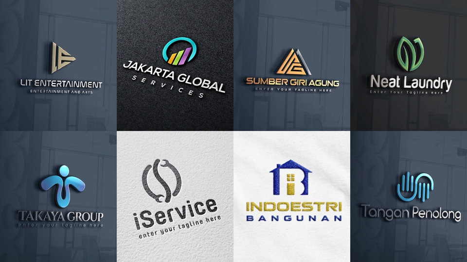 Logo - ( 1 HARI SELESAI ) Desain Logo Perusahaan Moderen dan Minimalis - 3