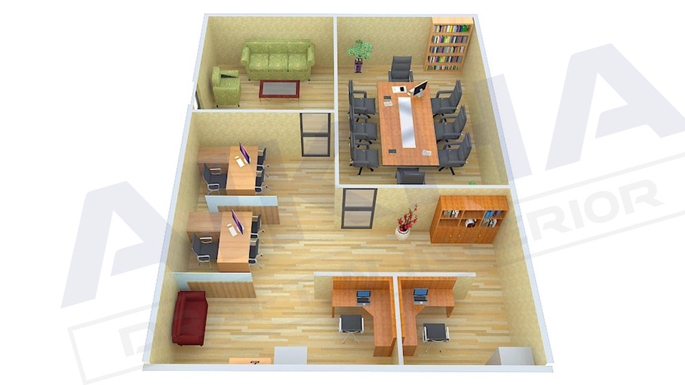 3D & Perspektif - Eksterior Interior 3d Modelling - MANTAF bgt - 4