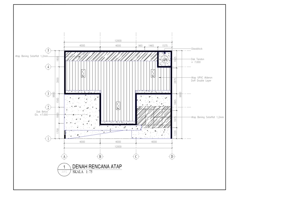 CAD Drawing - Jasa Desain Rumah Tinggal 2D/3D dan Detail Engineering Design (DED/Gambar Kerja) - 16