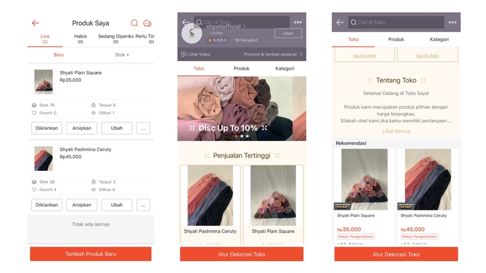 Jasa Upload Produk ke Marketplace atau Toko Online - Memasukkan list produk dan harga produk di shopee