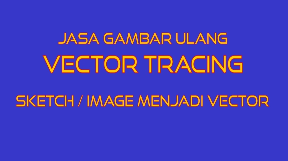 Jasa Lainnya - Gambar Ulang (tracing) Image, Logo Bitmap, Sketch menjadi Vector - 2