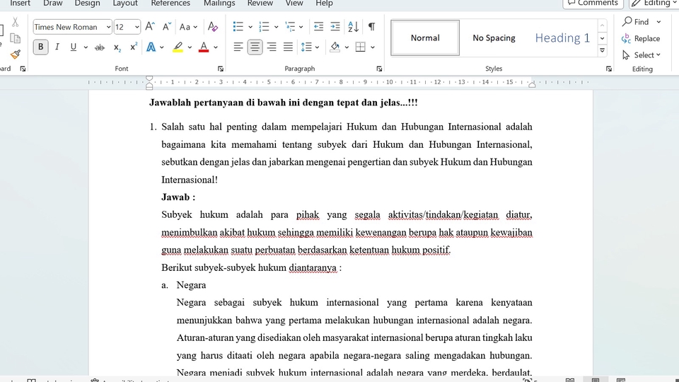 Pengetikan Umum - JASA PENGETIKAN ULANG ARTIKEL, PDF, EBOOK, JPG, KE DOC CEPAT, TEPAT, RAPI, & DETAIL  - 3