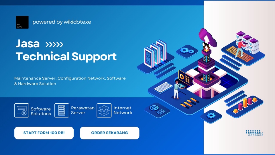 Jasa Konsultan IT Support Terbaik - Technical Support (Jaringan, Website, Toubleshooting)