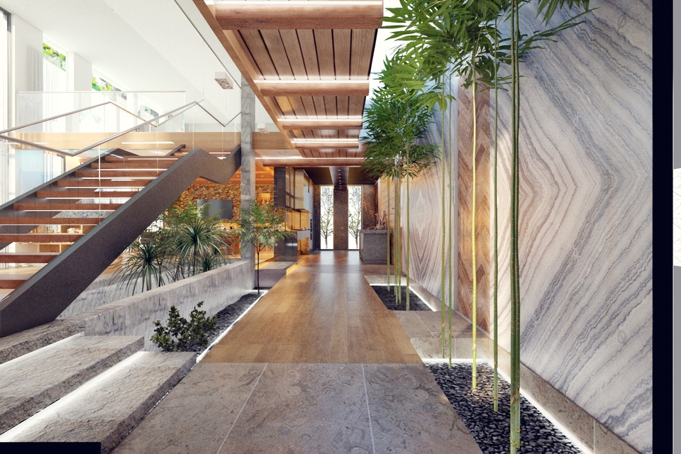 3D Perspective - ออกแบบ ทำภาพ 3D Perspective งานภายใน Interior - 9