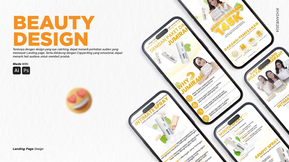 LANDING PAGE UI DESIGN
