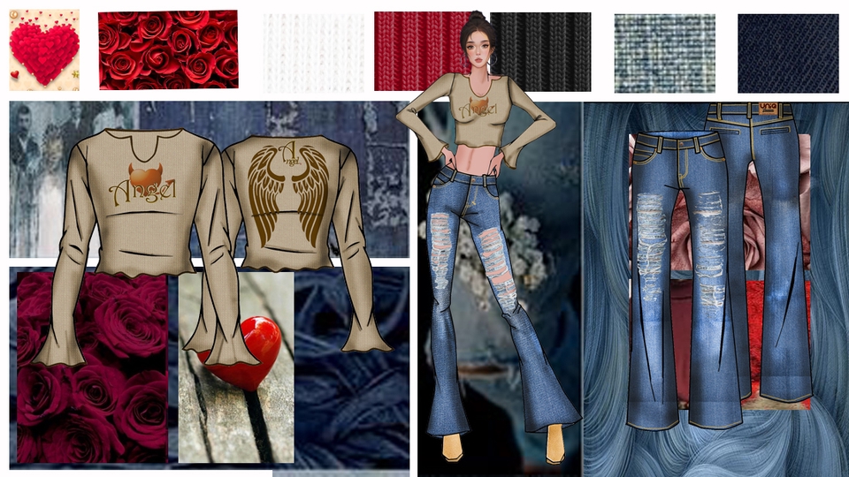 วาด/ออกแบบแพทเทิร์นเสื้อผ้า - รับงาน ออกแบบ Fashion Design แนว working / Street wears ทั้งชาย และ หญิง - 24