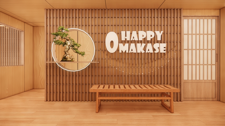 รับออกแบบตกแต่งภายในร้านอาหาร บรรยากาศสไตล์ญี่ปุ่น  รีโนเวทบ้าน เก้าอี้ไม้  ออกแบบบ้าน ออกแบบตกแต่งบ้าน  ออกแบบร้าน  รับรีโนเวทคอนโด