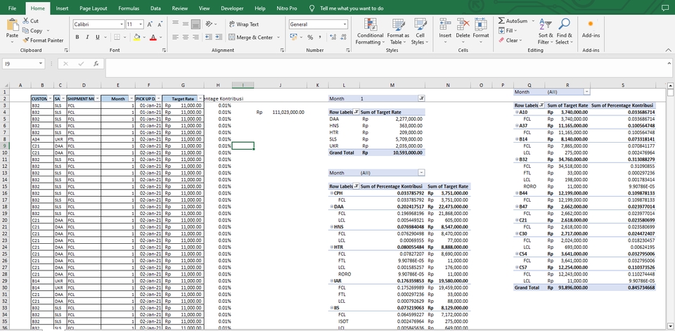 Entri Data - Entri Data (Microsoft Excel, Spreadsheet, Google Sheet) Profesional, Kilat 1 Hari Jadi - 7