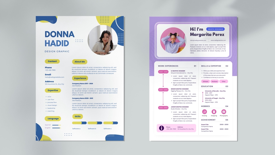 Portfolio & Resume - รับทำ Resume แก้ได้ไม่จำกัดจำนวนครั้ง รับประกันความพึงพอใจ - 4