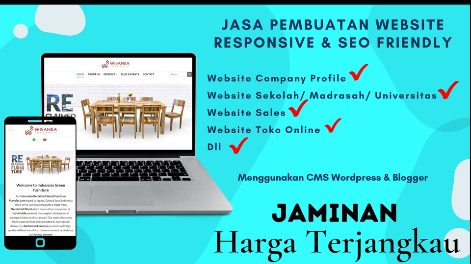 Web Development - Jasa Optimasi SEO & Pembuatan Website Murah Cepat Rangking - 1