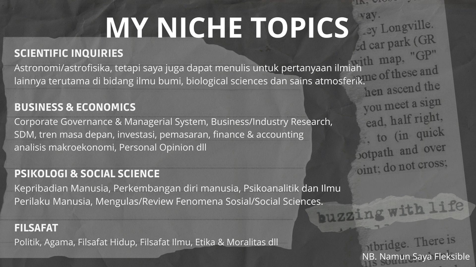 Penulisan Konten - Jasa Tulis Artikel, Essay, SEO-Friendly Content Writings - 3