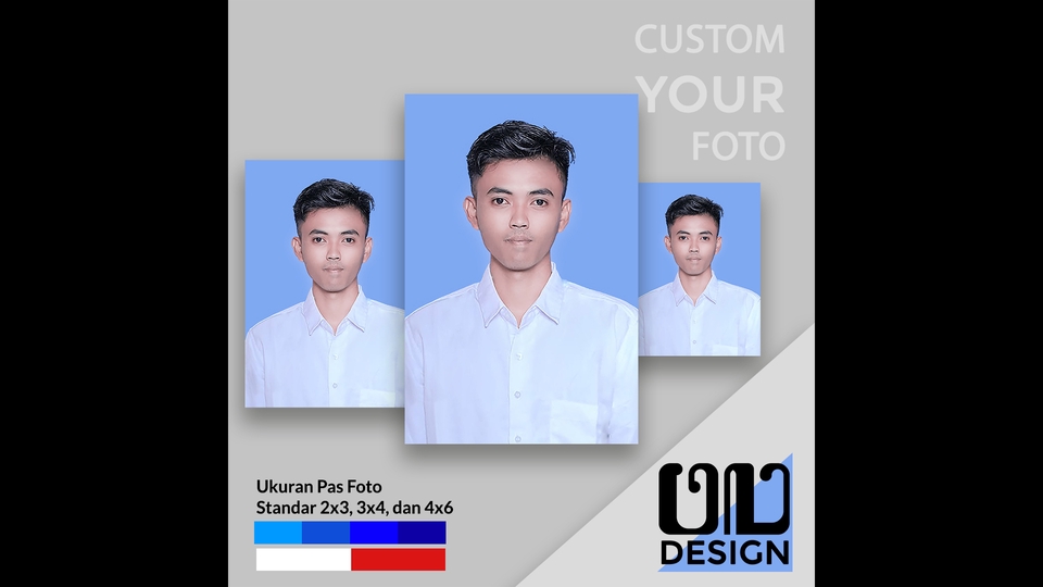 Edit Gambar & Photoshop - Ganti Background pas foto alami dan rapi - 1