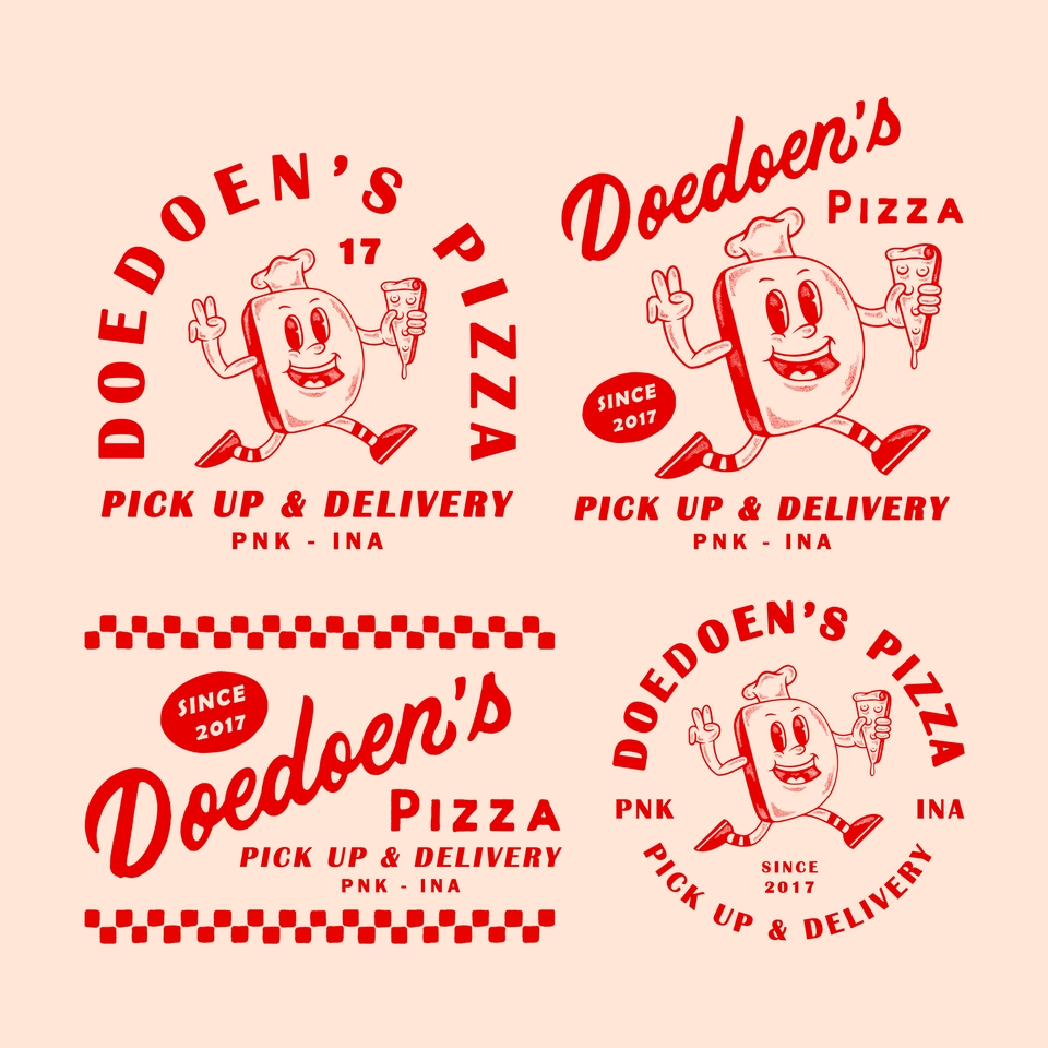 Jasa desain logo online untuk restoran, cafe, warung makan, dan bisnis makanan lainnya.