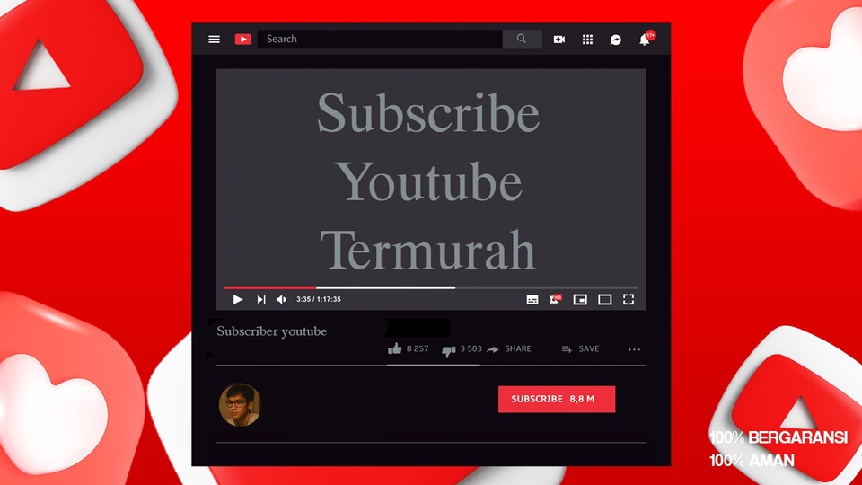 Jasa Tambah Followers dan Likes Sosial Media Permanen - Jasa Penambah Subscriber YouTube Aktif & Real – Aman, Cepat & Terjamin!