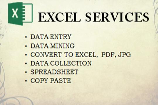 Jasa Entri Data / Data Entry Excel, Copy Paste, Convert PDF to Excel dll. Pelayanan Cepat 24 Jam