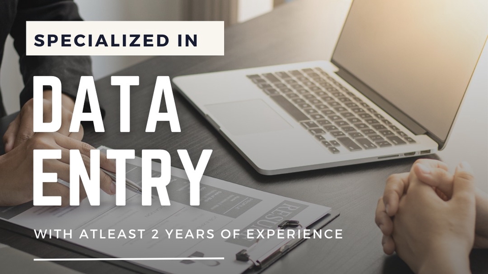 Jasa Data Entry Profesional dengan Pengalaman 2 Tahun, Siap Membantu Bisnis Anda!