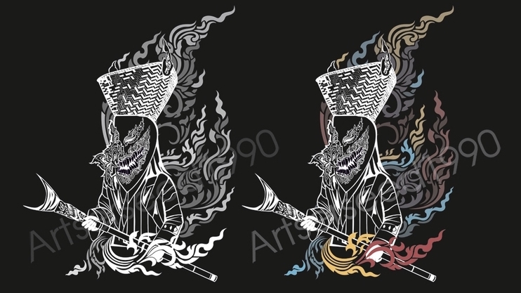 Logo - LOGOโลโก้ ลายเส้น (งานเนียบ) - 1