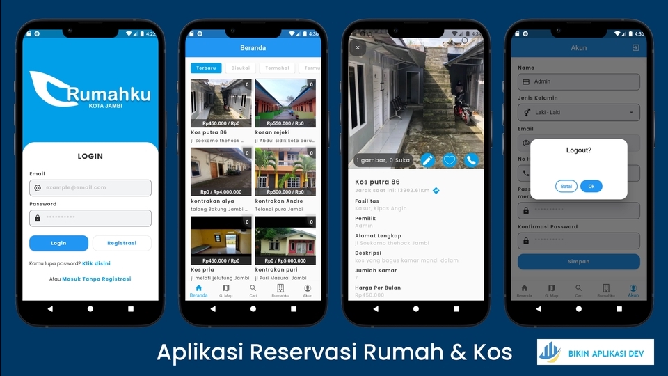 Aplikasi Ponsel - Bikin Aplikasi Enterprise Android & IOS Flutter, React, Kompleks, Profesional, dan Berkualitas - 5