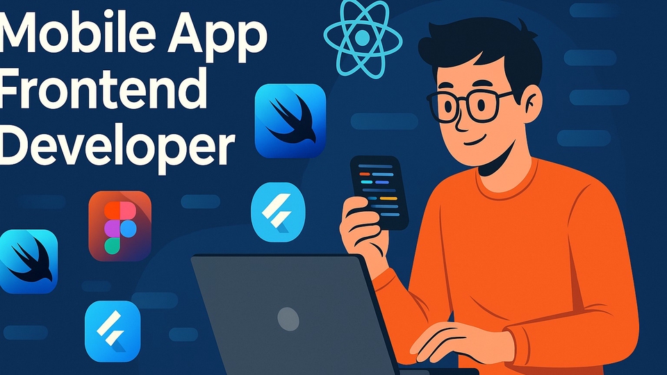 Frontend Mobile dengan responsive dan modern