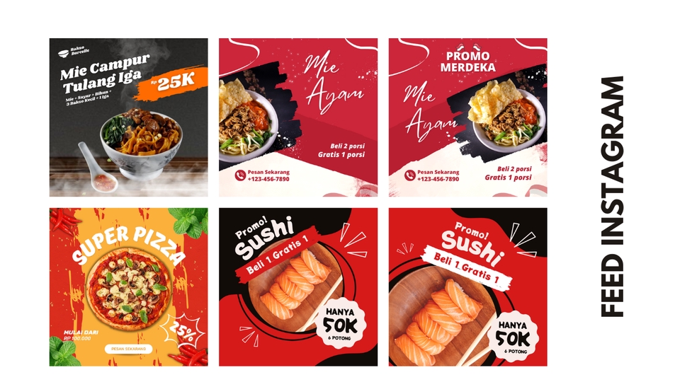 Banner Online - 20 DESIGN FEED INSTAGRAM - FACEBOOK - STORY - BANNER - HIGHLIGHT - 4