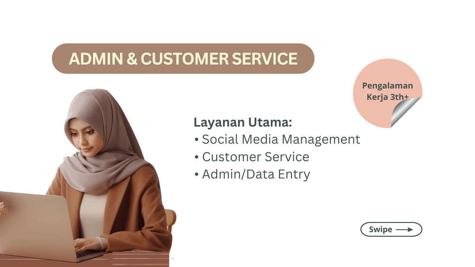 Admin Web & Page - Layanan Admin dan Customer Service Berpengalaman - 1