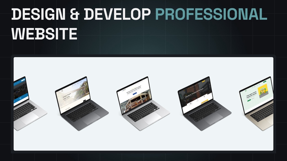 Jasa Web Design / Desain Website Profesional - Desain dan Buat Website Bisnis Profesional – Elementor WordPress Figma